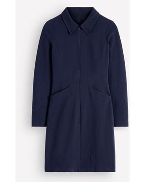 Boden Nia Ottoman Long Sleeve Dress - Blue