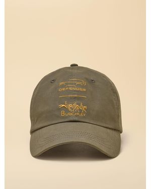 Joules Official Burghley Embroidered Wax Cap - Natural