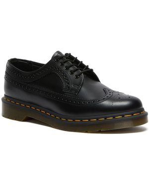 Dr. Martens 3989 Smooth Brogue Leather Shoes - Black
