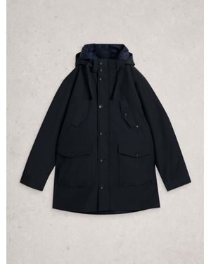 White Stuff 2-In-1 Parka - Blue