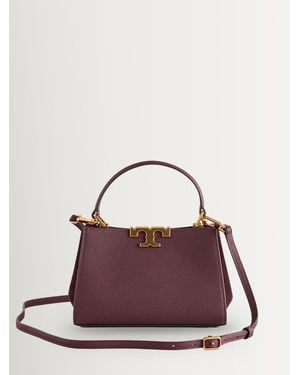 Tory Burch Tory Burch Eleanor Mini Satchel Bag - Purple