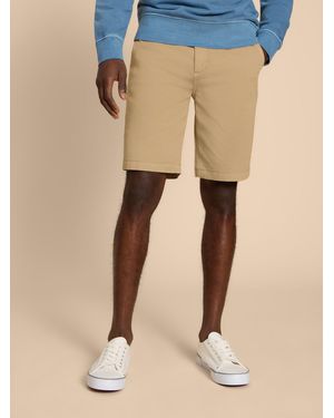 White Stuff Sutton Cotton Chino Shorts - Natural