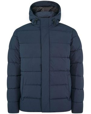 TOG24 Tunnard Short Shower Resistant Insulated Jacket - Blue