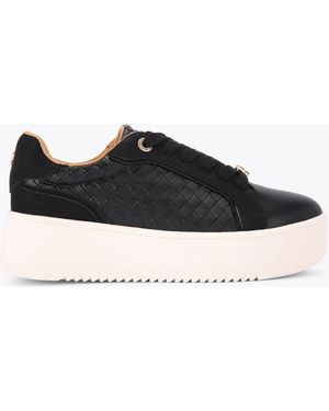 KG by Kurt Geiger Lighter Weave Trainers - Black