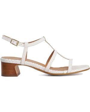 dunelondon Dune London Justly Block Heeled Sandals - Natural