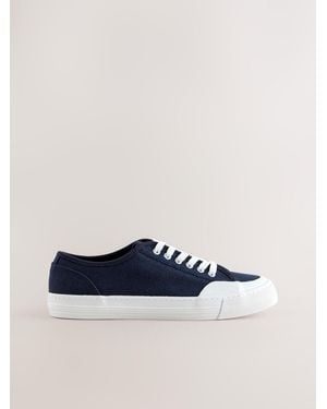 Next Forever Comfort Canvas Baseball Sneakers - Blue