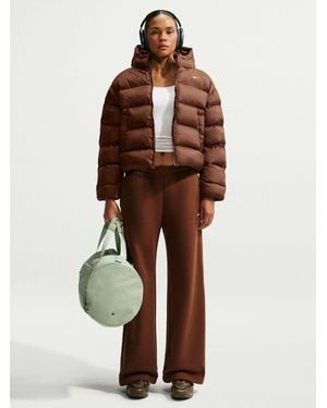Nike Cacao Wow Classic Puffer Jacket - Brown