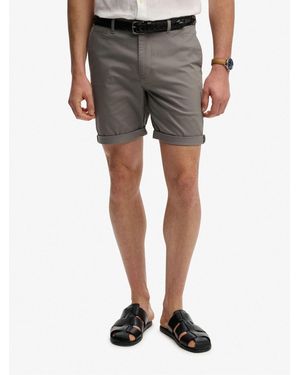 Superdry Premium Regular Chino Shorts - Gray