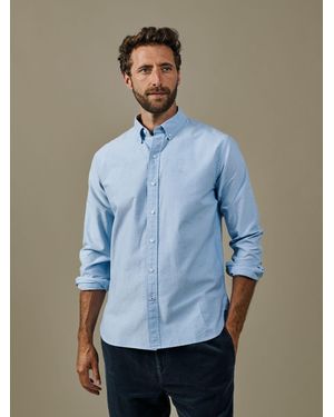 aubi Alder Oxford Shirt - Blue