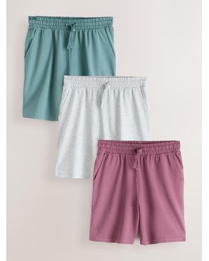 Next Loopback Jogger Shorts 3 Pack - Multicolor