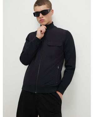 River Island Funnel Hybrid Jacket - Blue