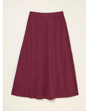 FatFace Fatface Kitty Jersey Midi Skirt - Red