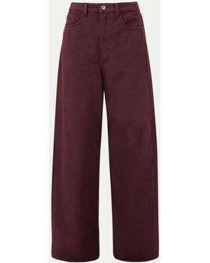 Jigsaw Lucia High Waisted Jeans - Purple