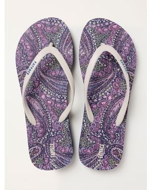 FatFace Fatface Portloe Flip Flop - Purple