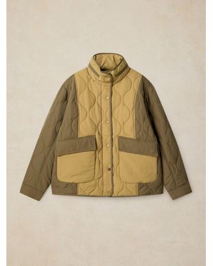 White Stuff Grayson Puffer Jacket - Natural