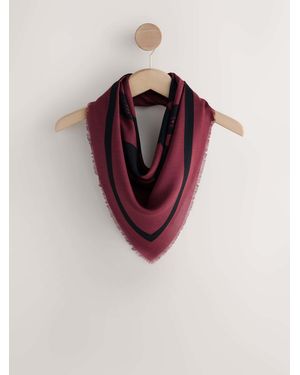 Next Square Lightweight Scarf - Red