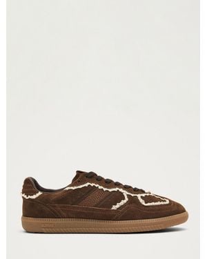 Alohas Tb.490 Crochet Leather Sneakers - Brown