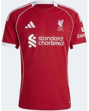 adidas Bright Liverpool Fc 25/26 Home Jersey - Red