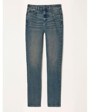FatFace Chesham Dark Girlfriend Jeans - Blue