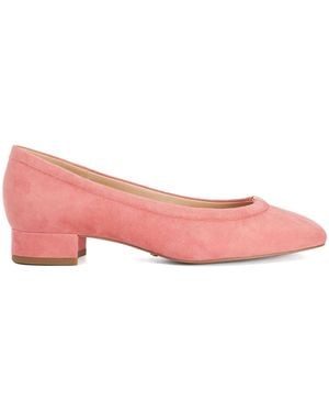 Dune Flache Wildlederschuhe Von Aus Der Leather Approve Kollektion - Pink