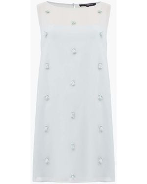 French Connection French Connection Cameron Embellished Dress - White