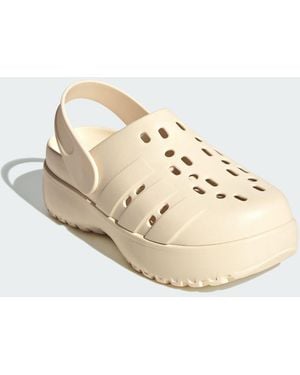 adidas Adilette Platform Sandals - Natural