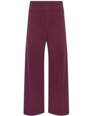 PixieGirl Petite Pixiegirl Petite Wide Leg Yoga Pants - Purple