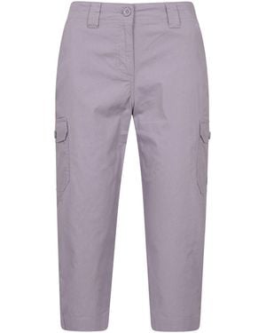 Mountain Warehouse Coastal Stretch Uv Cargo Capri - Purple