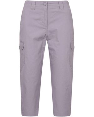 Mountain Warehouse Coastal Stretch Uv Cargo Capri - Purple