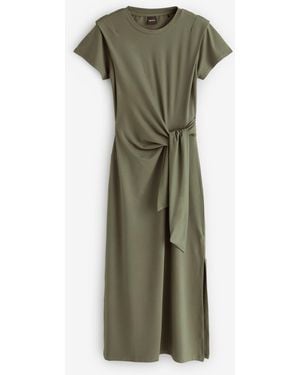 BOSS Erlays Midi Dress - Green