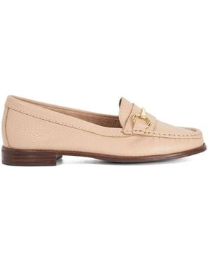 Dune Wide Fit Glenny Loafers - Pink