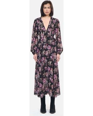 The Kooples Floral Maxi Dress - White