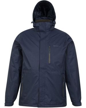 Mountain Warehouse Bracken Extreme 3-In-1 Waterproof Jacket - Blue