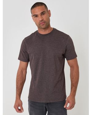 Threadbare Regular Fit Cotton Rich T-Shirt - Gray