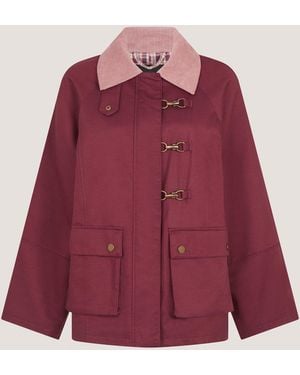 Monsoon Robin Barn Jacket - Red