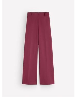Boden Belgravia Ponte Pants - Purple