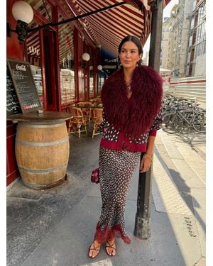 Never Fully Dressed Deer Midi Maeva Skirt - Braun