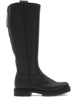 Gabor Ledrod Long Leg Boots - Black