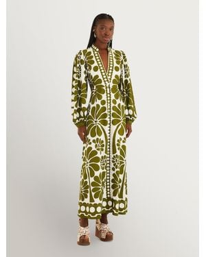 FARM Rio Palermo Maxi Dress - White