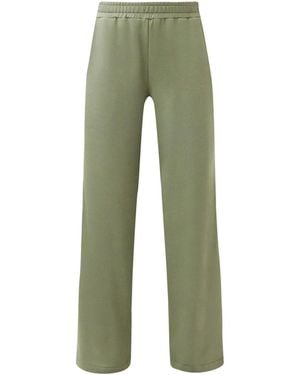 Sweaty Betty After Class Piped Wide Leg Pants - Green