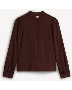 Hobbs Posy Blouse - Brown