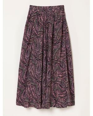 FatFace Fatface Sadie Midi Skirt - Purple