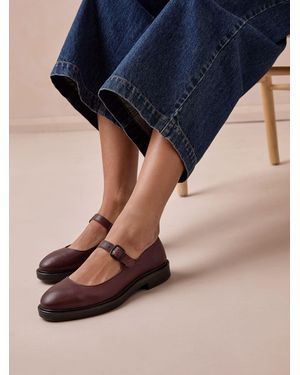 Celtic & Co. Mary Jane-Schuhe Im Chunky-Look - Blau