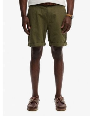 Superdry Textured Shorts - Green