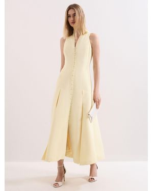 Phase Eight Greta Tux Dress - Natural