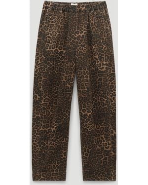 Hush Jack Barrel Leg Pull On Pants - Multicolor