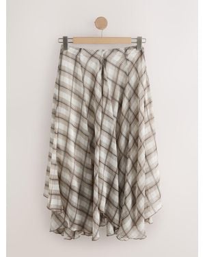 Next Godet Midi Skirt - Multicolor