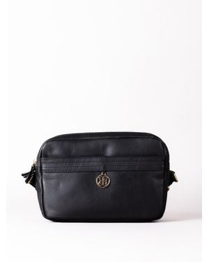 Lakeland Leather Cartmel Boxy Cross-Body Bag - Black