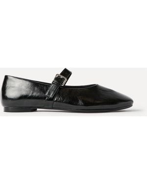 Linzi Nadira Mary Jane Style Flats - White