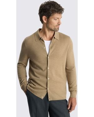 Moss Merino-Blend Shirt - Natural